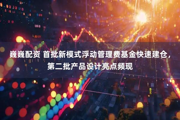 巍巍配资 首批新模式浮动管理费基金快速建仓，第二批产品设计亮点频现